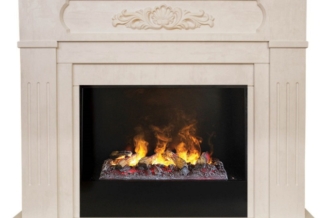 RealFlame Malta 26 WT 3D Cassette 630 + Black вставка