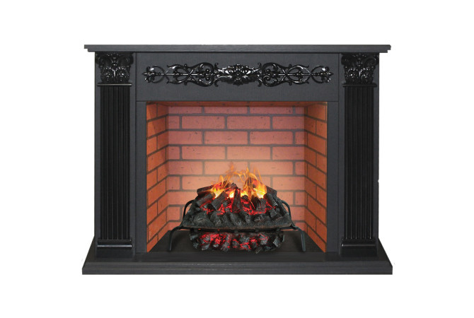 RealFlame Milton 26 DN Brick с Silva Log 3D