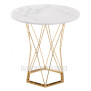 Melan white / gold