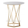 Melan white / gold