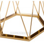 Melan white / gold