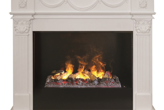 RealFlame Casablanca 26 WT 3D Cassette 630 + Black вставка