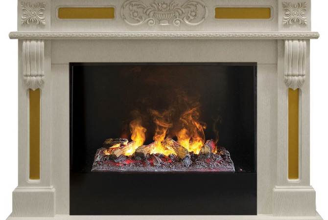 RealFlame Corsica 26 WT 3D Cassette 630 + Black вставка