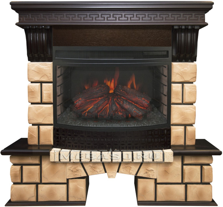 RealFlame Stone Brick 25 AO с FireField 25 SIR