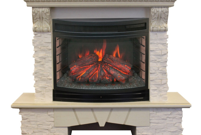 RealFlame Rockland LUX 25 WT с FireField 25 SIR