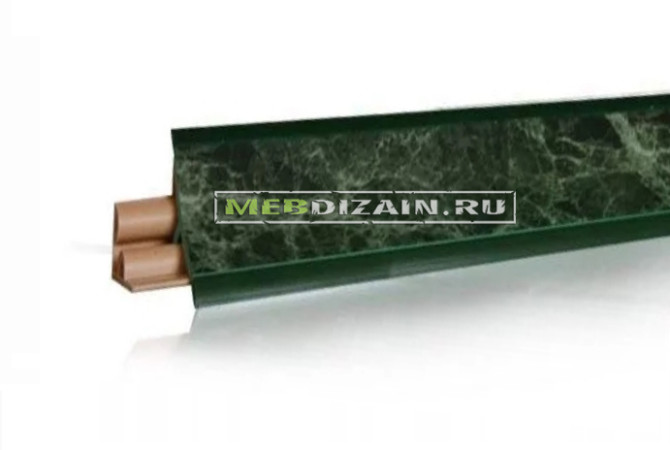 Настольный плинтус LB-23 Мрамор зеленый  20-231-0-626