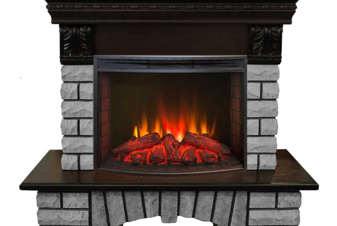 RealFlame Country Lux Rock 25 AO с Evrika 25,5