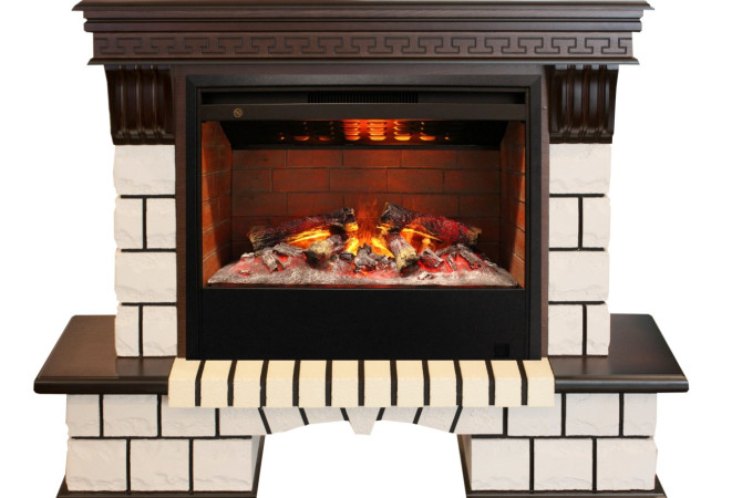 RealFlame Stone New 26 AO с Helios 26 3D