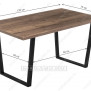 Эльпатия 130 дуб галифакс / черный матовый