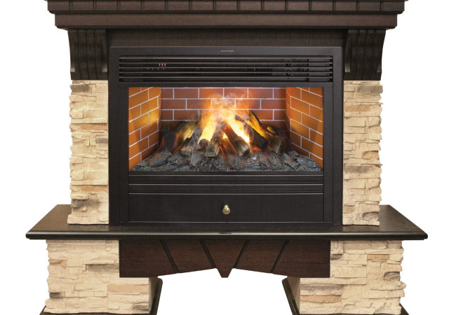 RealFlame Rockland 26 AO с Novara 26 3D