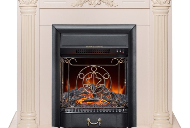 RealFlame Stefania WT с Majestic Lux S BL