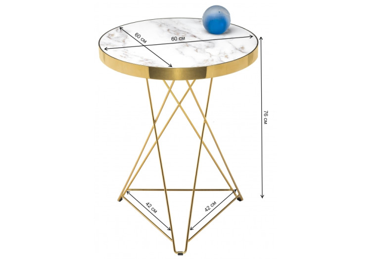 Milena white / gold