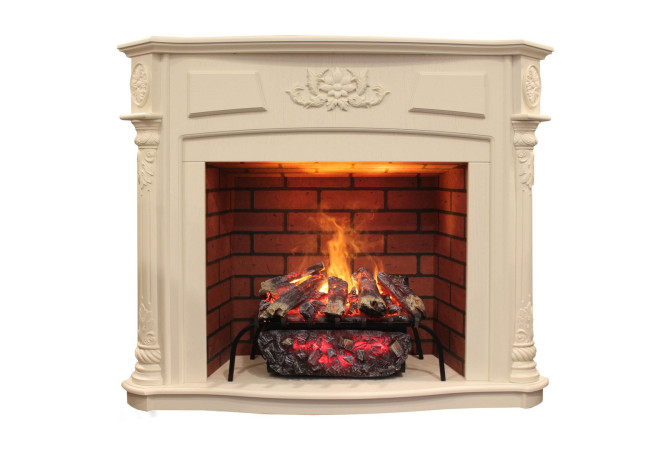 RealFlame Sofia 26 WT Brick с Silva Log 3D