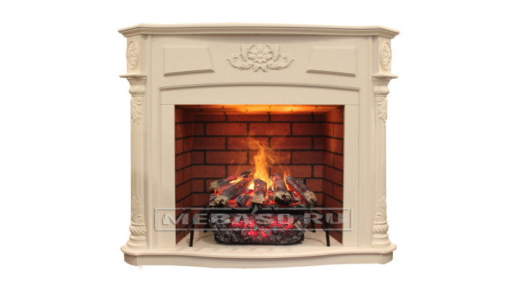 RealFlame Sofia 26 WT Brick с Silva Log 3D