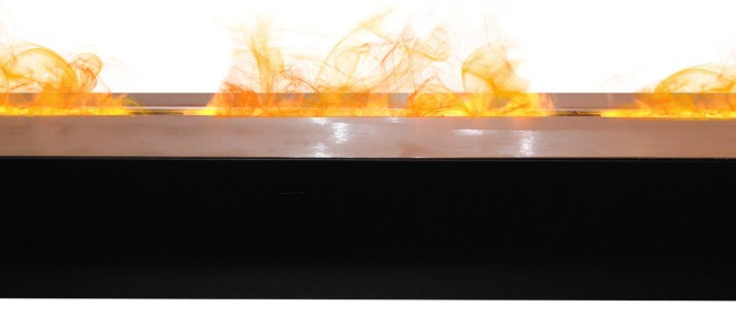 RealFlame Line-S 150 3D Matte Black
