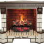 RealFlame Stone New Corner (угловой) 26 AO Brick с Silva Log 3D